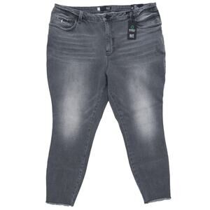 New Kut From The Kloth Donna High Rise Fab AB Ankle Skinny Jeans Size 22